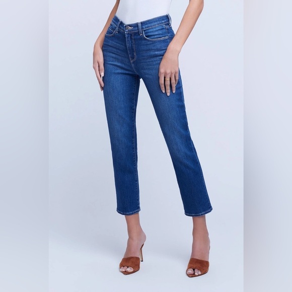 L’agence Alexia High Rise Crop Cigarette Jeans - Picture 2 of 13
